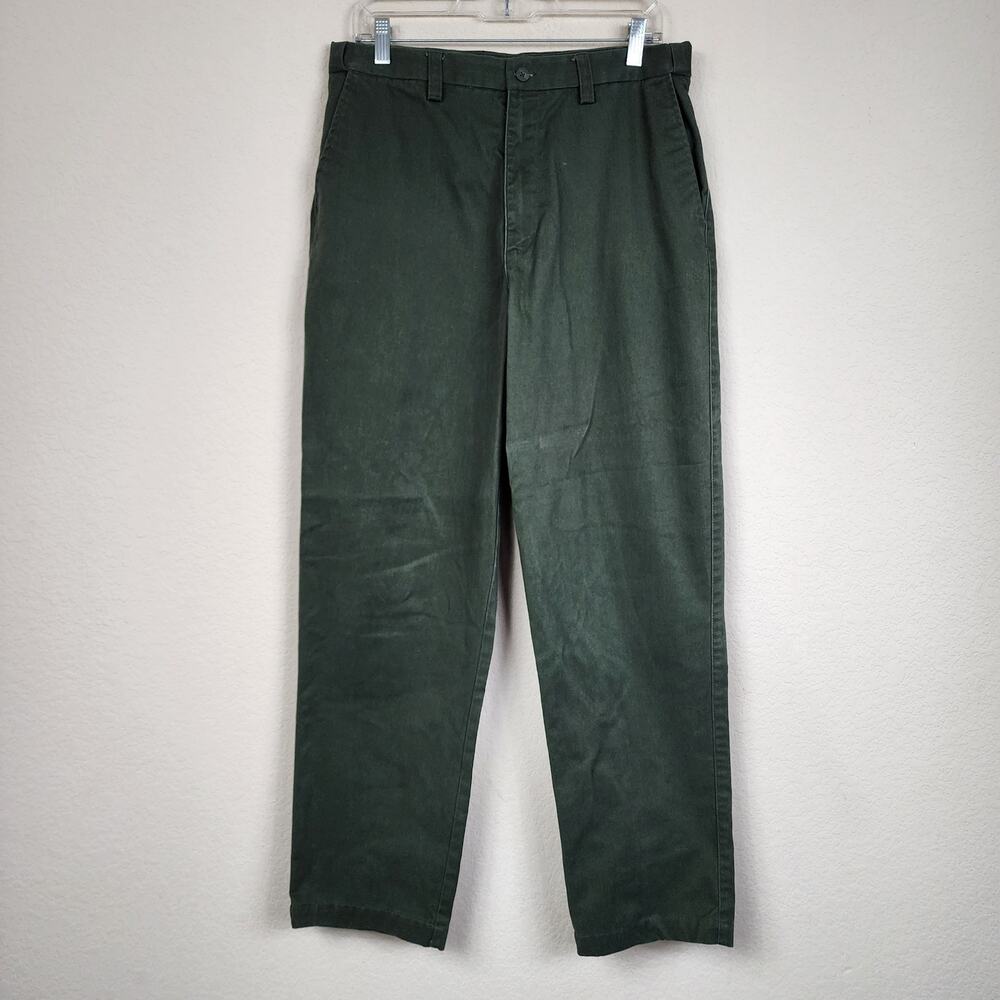 34x32 Puritan Dark Green Mens Pants